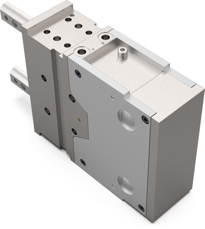 DESTACO 85D5-2C40000004 Doppelter Schubstangenspanner - DESTACO 85D5-2 00 Doppelter Schubstangenspanner ohne Handhebel und Abdeckung-Abbildung