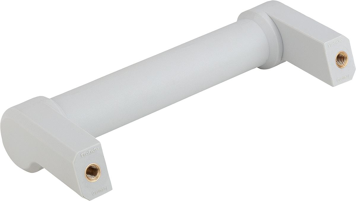 Kipp K0197.140062 BÜGELGRIFF SCHR GSTEHEND, LICHTGRAU - K0197-140062 BUEGELGRIFF SCHR GSTEHEND - LICHTGRAU