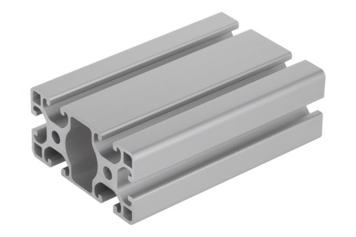Norelem 10045-084080X1000 ALUMINIUMPROFIL LEICHT 1000X80X40, TYP I - NLM 10045 Aluminiumprofile 40x80 leicht Typ I-Abbildung