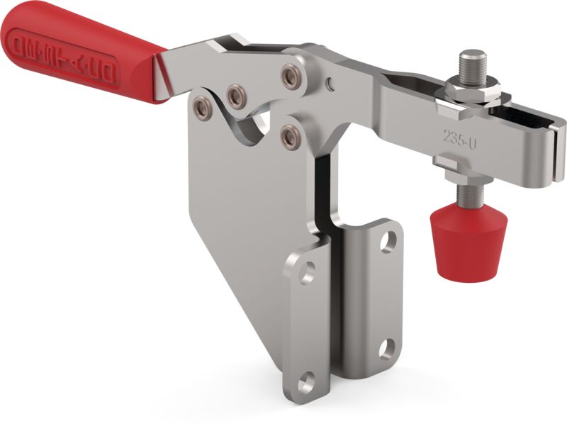 DESTACO 235-U Horizontalspanner Haltekraft 3200N - 3400N, Öffnungswinkel 90° - DESTACO 235-UF Horizontalspanner mit Frontbefestigung