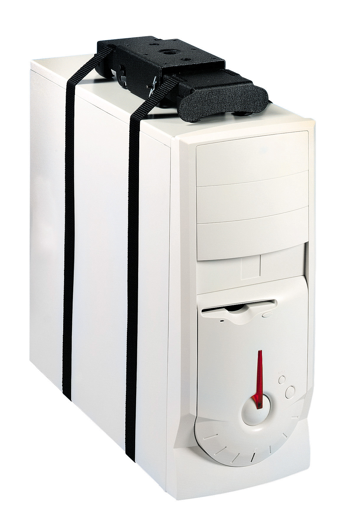 Accuride EGACCE-001BK Platten für Horizontalmontage schwarz, optionale Adapterplatten für horizontale CPUs, für alle Halter verwendbar !!! Auslaufartikel !!! - EGCPUH-004