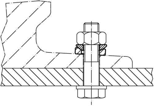 Halder 23050.0694 Kegelpfanne ähnlich DIN 6319 Ø 56, Form D, aus rostfreiem Stahl A4 - Kugelscheiben Kegelpfannen Kugelscheibe - aehnlich DIN 6319 - Durchmesser 8 4 - Form C - aus rostfreiem Stahl