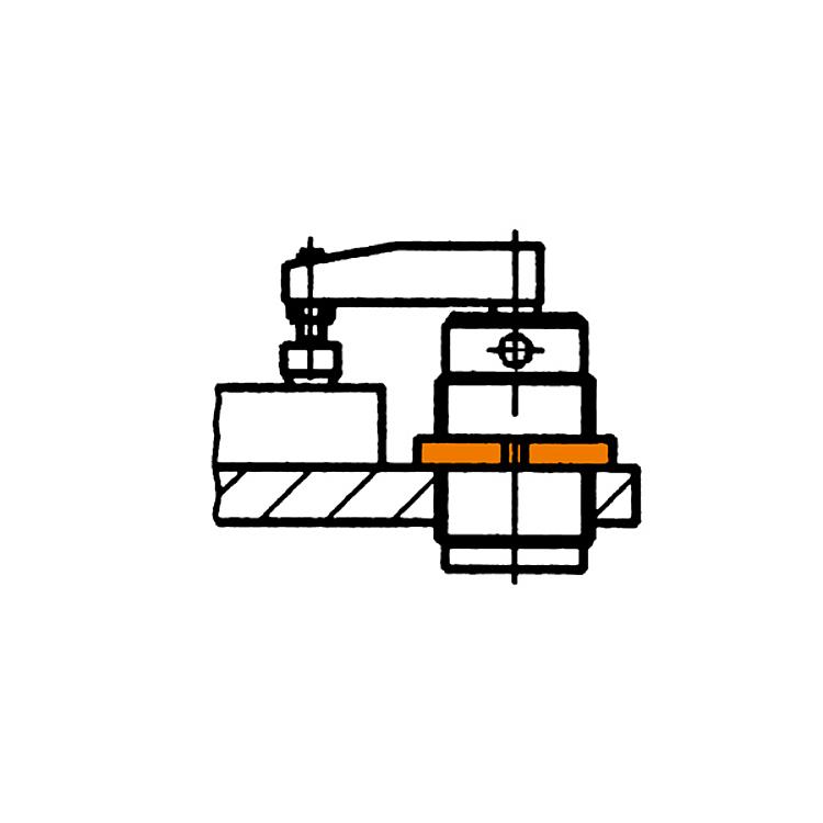 Leschhorn 70852-M90x1,5 Nutmuttern DIN 70852, S1 Geomet 321+VL - DIN 70852 Anwendung