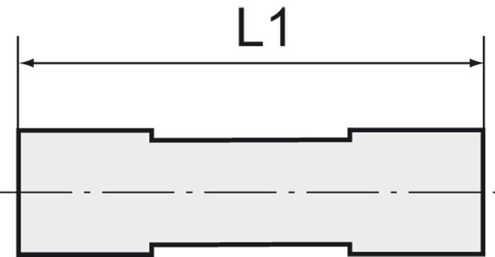 RIEGLER 136.0604 Gerade Steckverbindung »Blaue Serie«, reduzierend, Schlauch-Ø 6/4 - LE71512 blaue Serie 136-0604 Gerade Steckverbindung - reduzierend