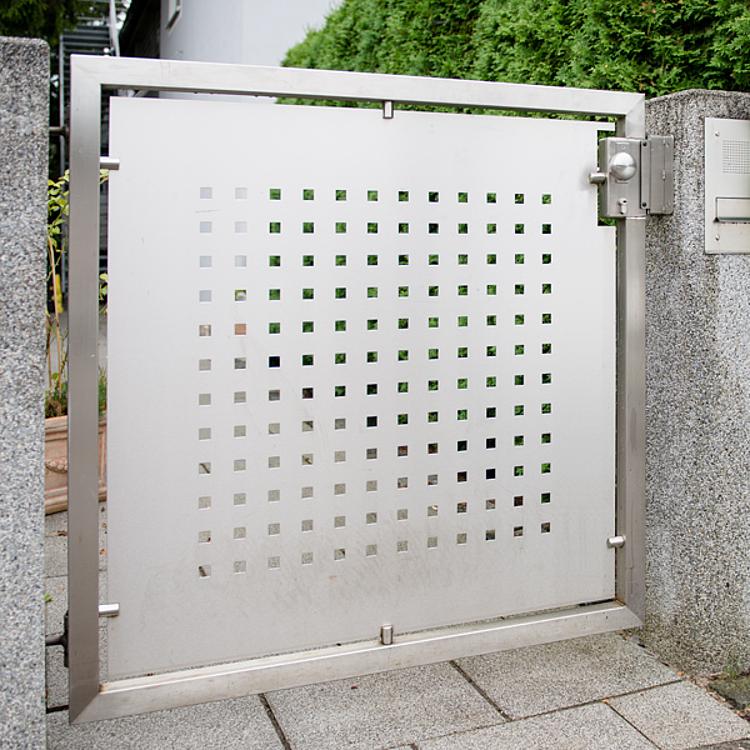 AMF 140UNIG-30ZW Schlosskasten, V2A geschliffen, Schließung: PZW, C: 172 mm - LE 140UNIG Schlosskasten - V2A geschliffen -Anwendung