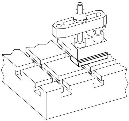 Halder 23700.0612 Fußelement niedrig 12 x 30 x 65 - Fusselemente Fusselement - niedrig - 12 x 30 x 65