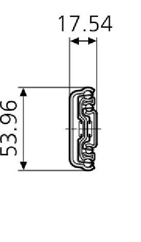 Accuride DZ5417-0050EC Teleskopschienen mit Soft Close-Dämpfungssystem 100% Vollauszug, 17,5x54,0 SL 500, TR 498,6, 50kg, hell verzinkt - Accuride DZ5417EC Teleskopschienen mit Soft Close-Daempfungssystem - Vollauszug - 17 5x5455kg