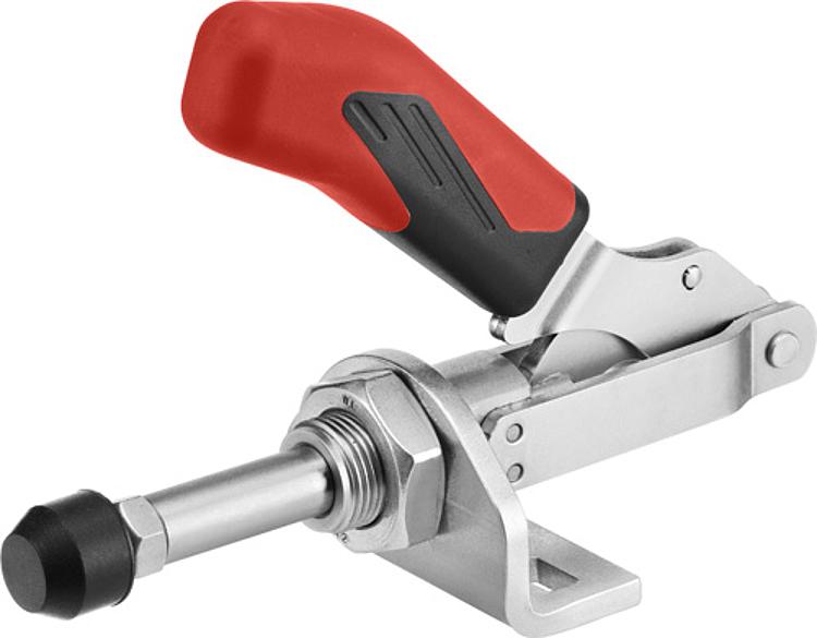 AMF 6841NI-0 Schubstangenspanner mit rotem Handgriff, Größe : 0, F1: 0,8 kN, F2: 0,8 kN - LE 6841NI Schubstangenspanner -Abbildung