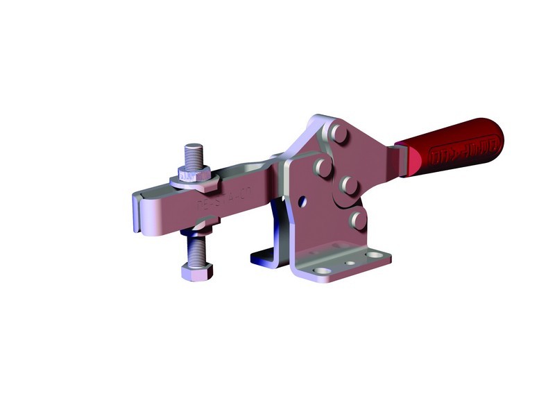 DESTACO 237-U Horizontalspanner Haltekraft 3400N, Öffnungswinkel 90° - 237-USS Horizontalspanner - U- Spannarm - Fuss abgewinkelt - Edelstahlausfuehrung