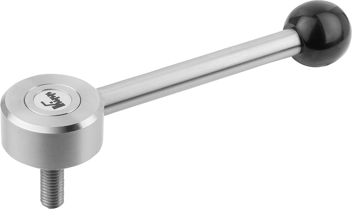 Kipp K0129.2101X60 FLACHSPANNHEBEL GR.2  M10X60 EDELSTAHL - K0129-2101X60 FLACHSPANNHEBEL GR 2 M10X60 EDELSTAHL
