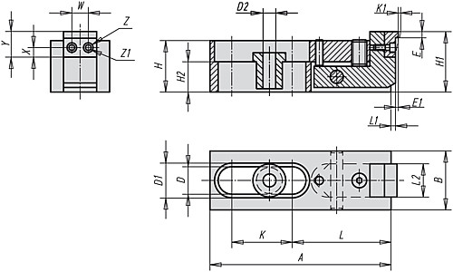 Norelem 04480-006 NIEDERZUGSPANNER - Norelem 04480 Niederzugspanner
