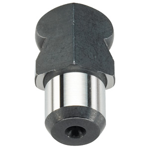 Halder 22630.0620 Aufnahmebolzen mit Kugel ansatz Ø 20 x 20, Kugel ansatz abgeflacht, nicht abgesetzt, Stahl - Aufnahmebolzen mit Kugelansatz - Durchmesser 12 x Durchmesser 8 - Kugelansatz voll - Stahl