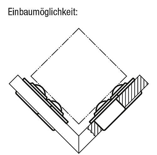 Norelem 95150-115 Kugelrollen mit Stahlblechgehäuse - Norelem 95150 Kugelrollen mit Stahlblechgehaeuse