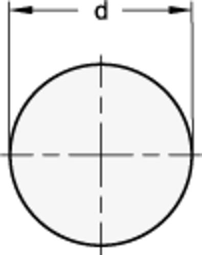 Ganter 517.1-20-F1 ELESA SCHALTSYMBOL " ANHEBEN " - GN 517-1 Schaltsymbole fuer Konusknoepfe - Pilzgriffe und Kugelgriffe-Skizze