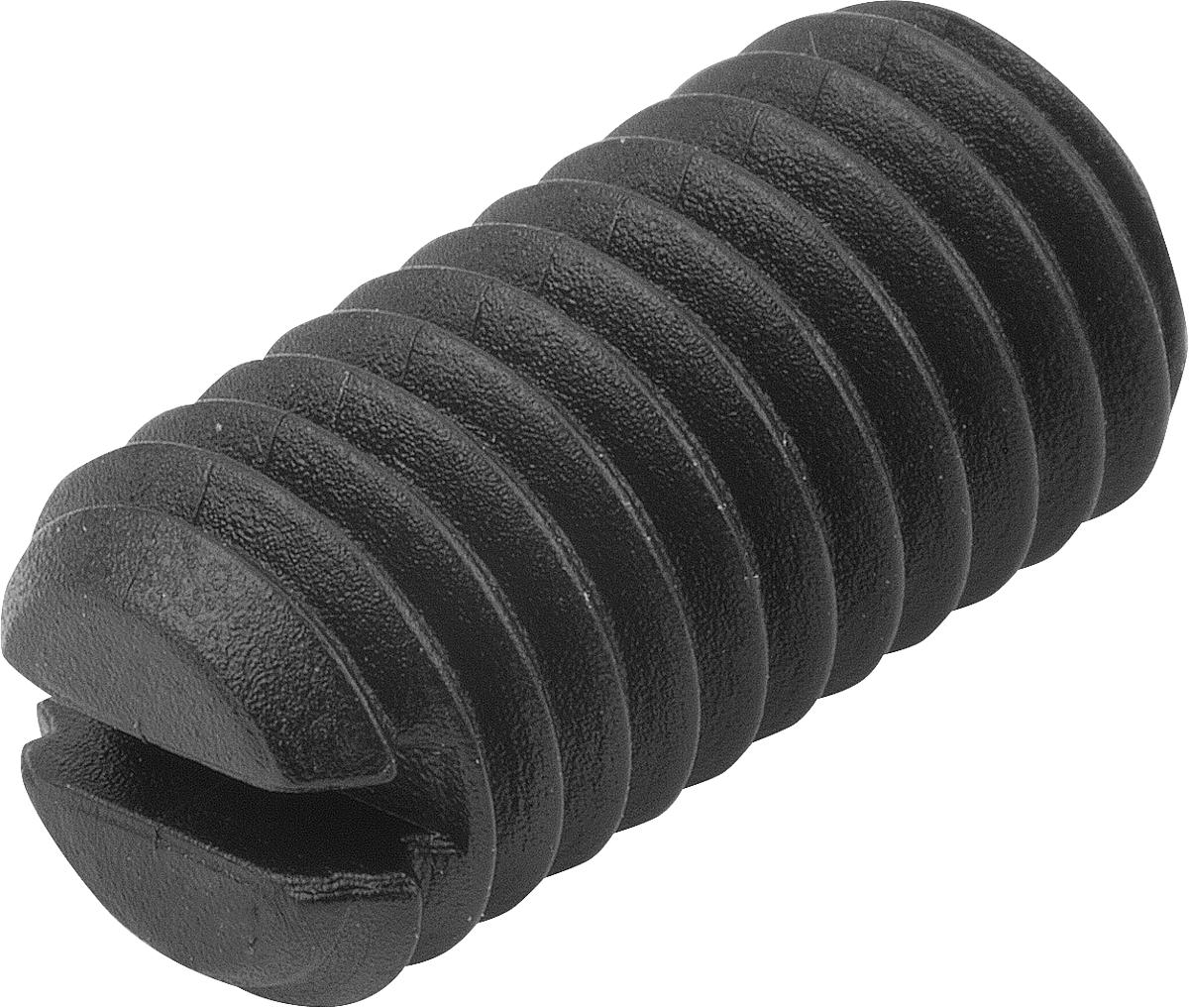 Kipp K0311.10 FEDERNDES DRUCKSTÜCK  M10, KUGEL DELRIN, HÜLSE KUNSTSTOFF - K0311-10 FEDERNDES DRUCKSTUECK M10 - KUGEL DELRIN - HUELSE KUNSTSTOFF