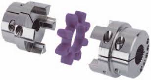 LE09100-48-GJL-92A-orange-1a-1a-B15 ROTEX® drehelastische Kupplungen Grauguss (GJL), Nabe 1a - Nabe1a, Fertigbohrung 15mm, - LE09100 Rotex elastische Kupplung