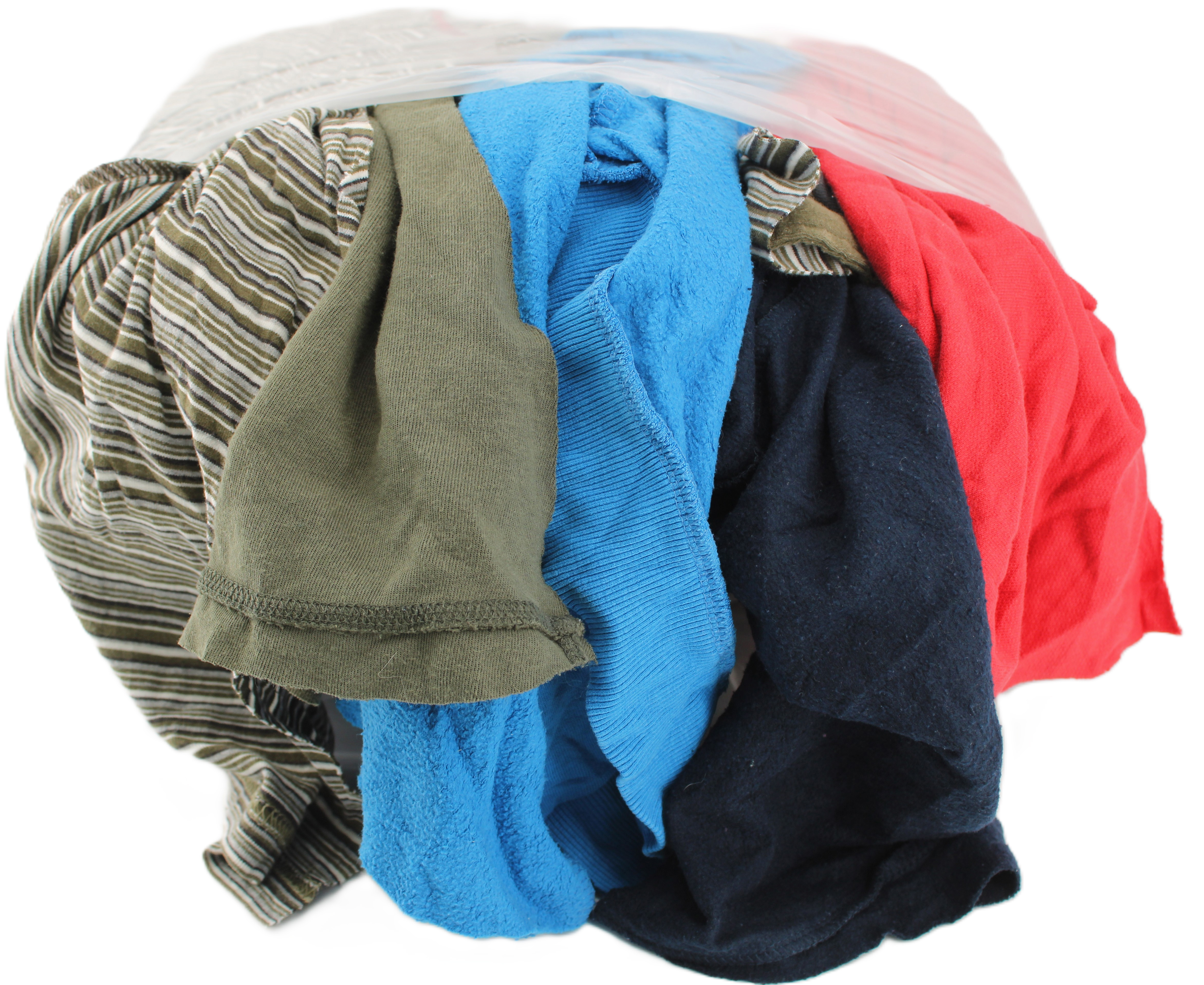 Leschhorn 61650-C01-BM-10KG-TR Industrieputzlappen, DIN 61650, Baumwolle, Trikot, Bunt-Mix, Reinigungstücher, 10 kg Ballen - industrieputzlappen-baumwolle-trikot-bunt-mix-10-kg-detailansicht-reinigungstuecher