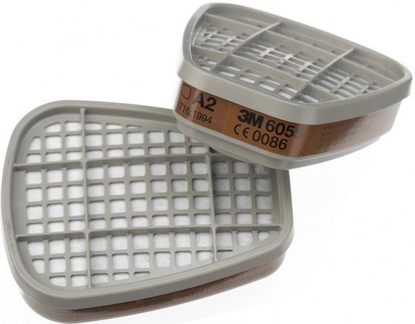 3M 6055 A2 Filter / 3M 06915 A2 Filter gegen organische Gase und Dämpfe - 3M 6055 A2 Filter