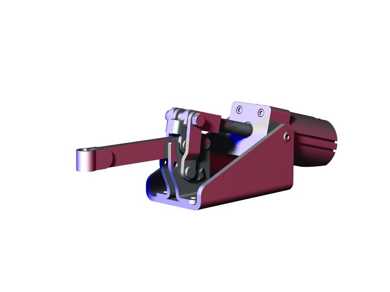 DESTACO 847-S Standard Kraftspanner Haltekraft 4450 N; horizontaler Zylinder  Massiver-Spannarm, (Sensor 8EA-109-1 separat bestellen) - 847 Standard Kraftspanner