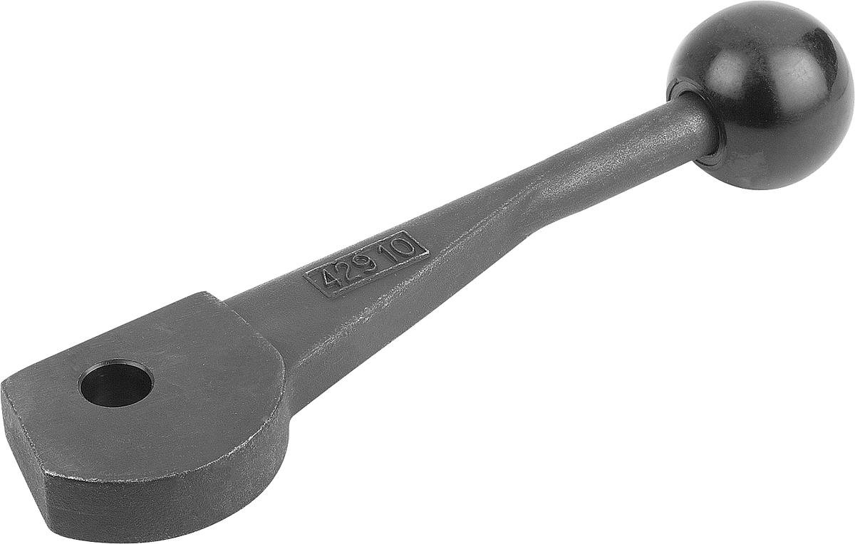 Kipp K0008.08 EXZENTERHEBEL EINFACH  D=8H11 - K0008-08 EXZENTERHEBEL EINFACH D 8H11