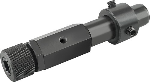 Norelem 33016-08050 MESSUHRENHALTER, KURZE AUSFÜHRUNG - Norelem 33016 Messuhrenhalter kurze Ausfuehrung mit glattem Schaft