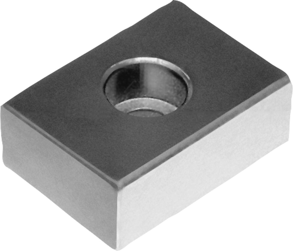 Norelem 03250-10 FLACHER NUTENSTEIN, B=10H6 - 03250-10 FLACHER NUTENSTEIN - B 10H6