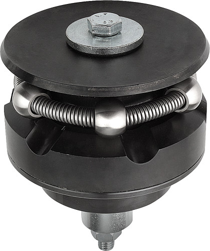 Kipp K0644.0101203 ZENTRIERSPANNER FORM A, - KIPP K0644-A Zentrierspanner ohne Schutz
