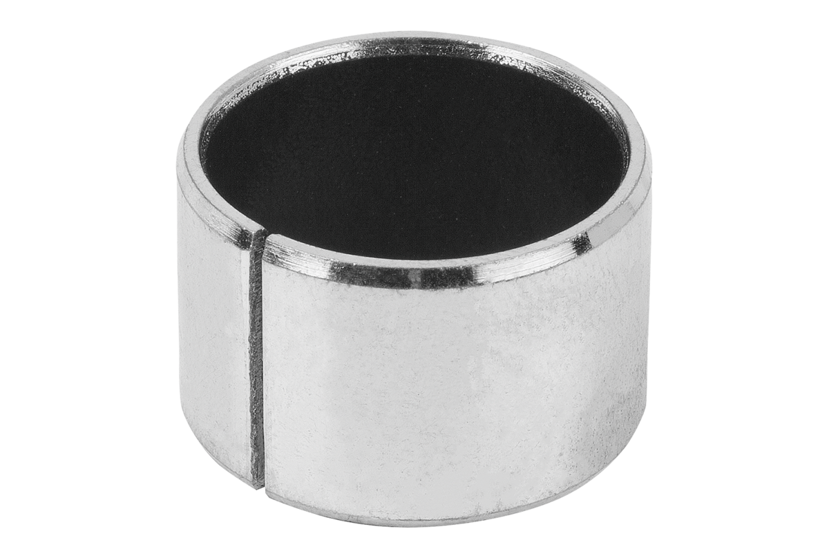 Leschhorn 09500-PAP 1208 P14 Permaglide-Bundbuchse , - Abmessung ø12 x ø14 x 8 mm, 1VPE= 1 Stück - LE09500 Gleitlager PTFE