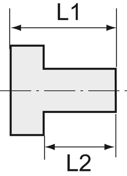 RIEGLER MS290SK18 Verschlussschraube, Außensechskant, G 1/8, SW 14, MS - LE71512 252-98 Verschlussschraube mit Aussensechskant