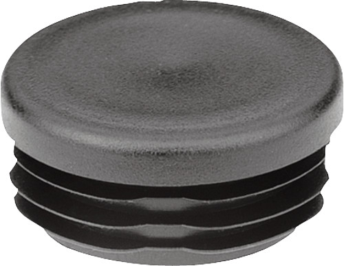 Norelem 29056-030200 VERSCHLUSSSTOPFEN F. RUNDROHRE, - Norelem 29056-R Verschlussstopfen fuer Rundrohre