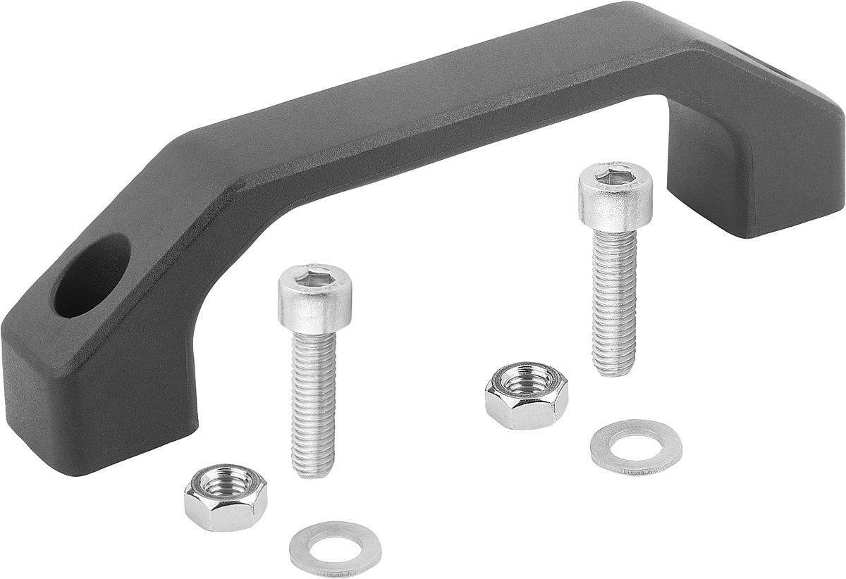 Kipp K0200.160082 BÜGELGRIFF, A=160, M8X35, FÜR NASSBEREICH - K0200-160082 BUEGELGRIFF - A 160 - M8X35 - FUER NASSBEREICH