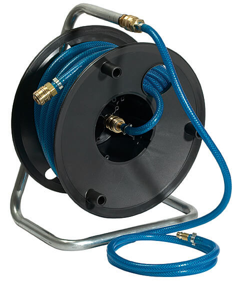 RIEGLER 190/226 Druckluft-Schlauchtrommel, 20 m PVC-Schl. ø 12x6, Kupplung NW 7,2 - LE71512 190 226 Druckluft Schlauchtrommel