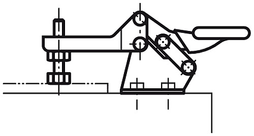 Norelem 05140-01 SCHNELLSPANNER MINI - Norelem 05140 Schnellspanner -Mini-