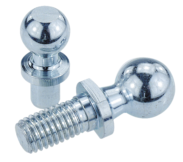 Leschhorn 71803 10x4,5-00 blank KUGELZAPFEN F. WINKELGELENK DIN 71803 FORM B mit Nietzapfen, D1=10H9 L7= 4,5 mm - DIN 71803 Form B Kugelzapfen für Winkelgelenke - Stahl-verzinkt