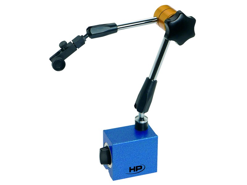 Helios Preisser 0752101  Magnet-Messständer mit Gelenkstativ  Säulenhöhe 310 mm, Ausladung 260 mm, Gestände- ø 10 mm - Helios Preisser 0752 Magnet-Messstaender mit Gelenkstativ