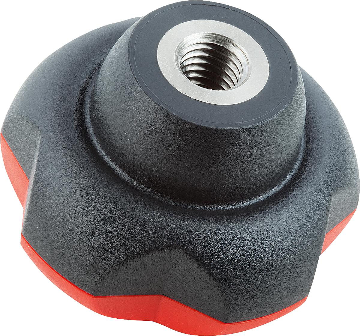 Kipp K0255.501216 NOVO.GRIP KLEMMGRIFF D=50  M12     EDELSTAHL, DECKEL VERKEHR - K0255-501216 NOVO GRIP KLEMMGRIFF D 50 M12 EDELSTAHL - DECKEL VERKEHR