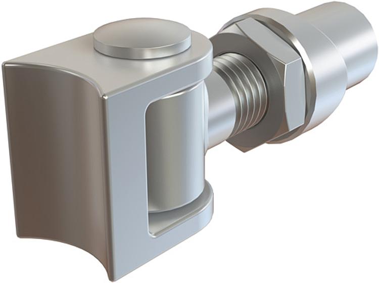 AMF 149TRA-M20 Torband für Rundrohrprofil, Größe : M20, ØD: 14, L: 95-105 - LE 149TRA Torband fuer Rundrohrprofil-Abbildung