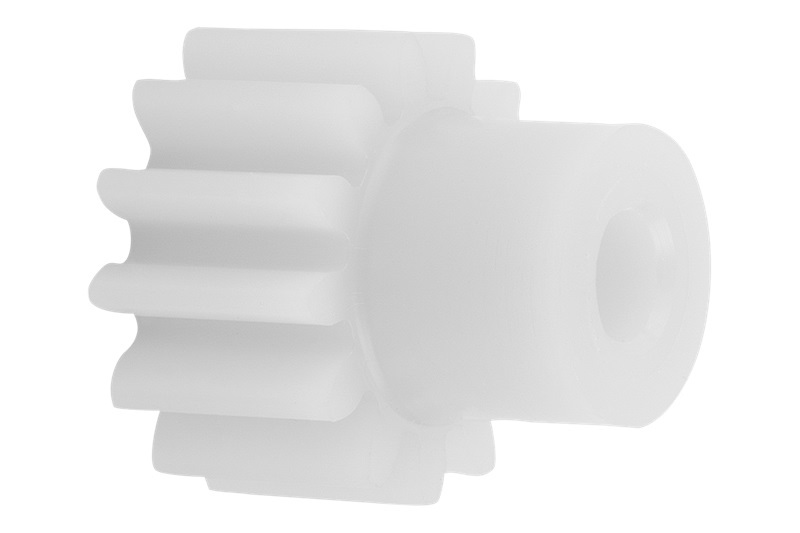 Norelem 22402-1050056 STIRNZAHNRAD GERADE B=3, N=56, POLYACETAL, MIT NABE, D2=6 - NLM 22402 Stirnzahnraeder aus Kunststoff - Modul 0 5 gespritzt - gerade verzahnt - Polyacetal