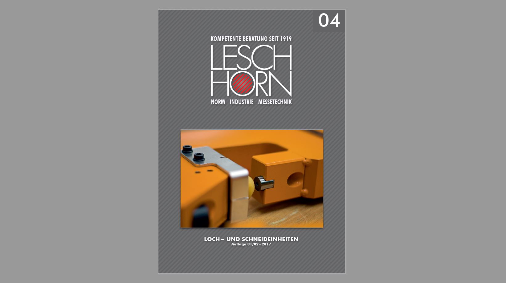 Leschhorn 04 Leschhorn Loch- und Schneideinheiten - 04 Leschhorn Loch- und Schneideinheiten