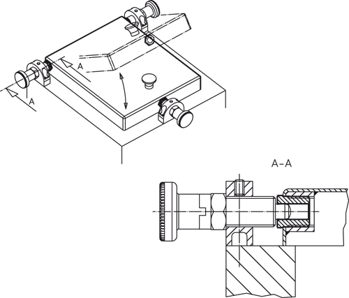 Halder 22110.0454 Aufnahmebuchse für Rastriegel und Rastbolzen  M 12 x 1.5, / 4 - Aufnahmebuchsen Aufnahmebuchse fuer Rastriegel und Rastbolzen - M 12