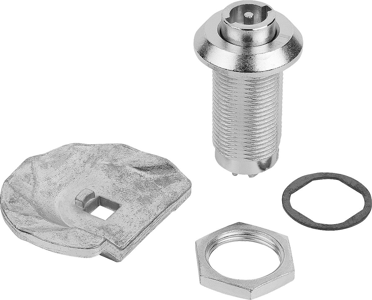 Kipp K0527.43401 DREHRIEGEL MIT STUFENZUNGE DOPPELBART 3 MM - K0527-43401 DREHRIEGEL MIT STUFENZUNGE DOPPELBART 3 MM