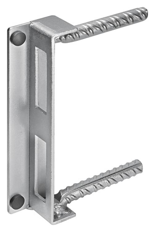 AMF 145-30 Schließkasten, verzinkt, für Kastenbreite: 30 mm, A: 30 mm - LE 145 Schliesskasten - verzinkt -Abbildung