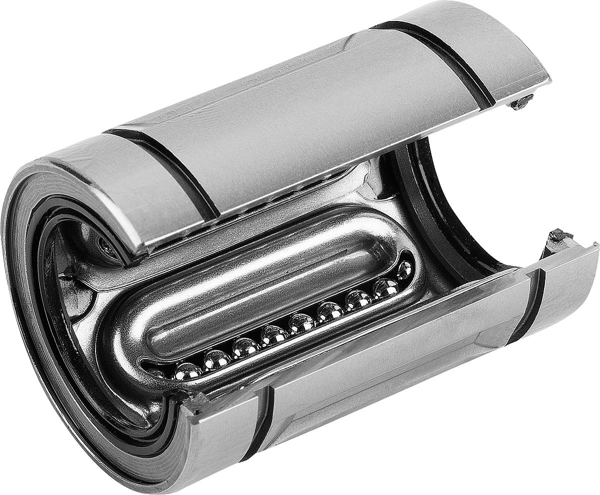 Norelem 21505-3012 LINEARKUGELLAGER OFFEN D=30, MIT STAHLKÄFIG - 21505-3012 LINEARKUGELLAGER OFFEN D 30 - MIT STAHLKAEFIG