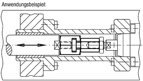 Kipp K0709.06 SCHNELLSTECKKUPPLUNG, MIT RADIALVERSATZAUSGLEICH - KIPP K0709 Schnellsteckkupplungen mit Radialversat