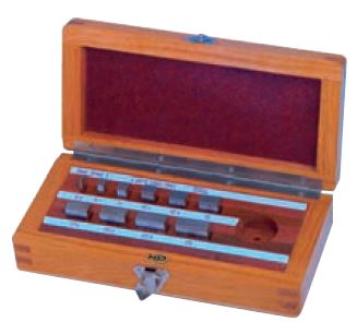 Helios Preisser, 0633810  Endmaß- Prüfsatz für Messschrauben Stahl 10-teilig ohne Planglas: 2,5-5,1-7,7-10,3-12,9-15-17,6-20,2-22,8-25 mm - Helios Preisser - 0633 Endmass- Pruefsatz fuer Messschrauben Stahl