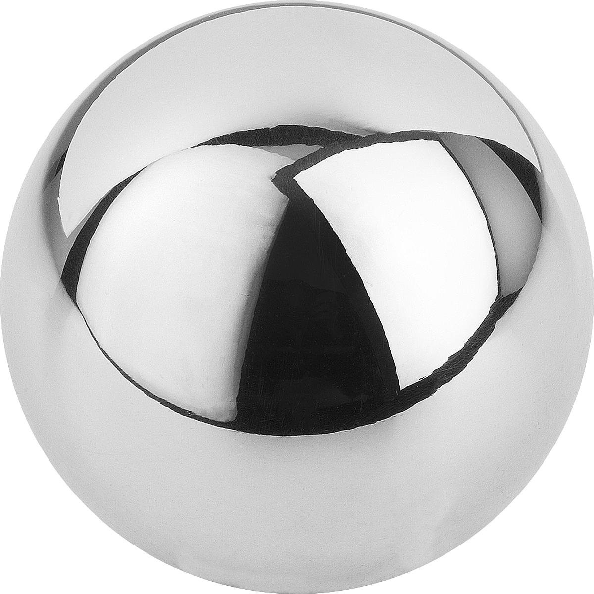 Norelem 06247-350123 KUGELKNOPF D1=50, D4=20, FORM K, ALU, POLIERT - 06247-350123 KUGELKNOPF D1 50 - D4 20 - FORM K - ALU - POLIERT