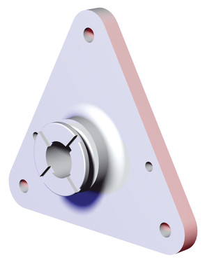 DESTACO STCXKEY-NA Passfederkreuz für Überlastadapter mit Sollbruchstelle, Form Kreuz, Material: Stahl - le70000 STP UeBERLASTSICHERUNG