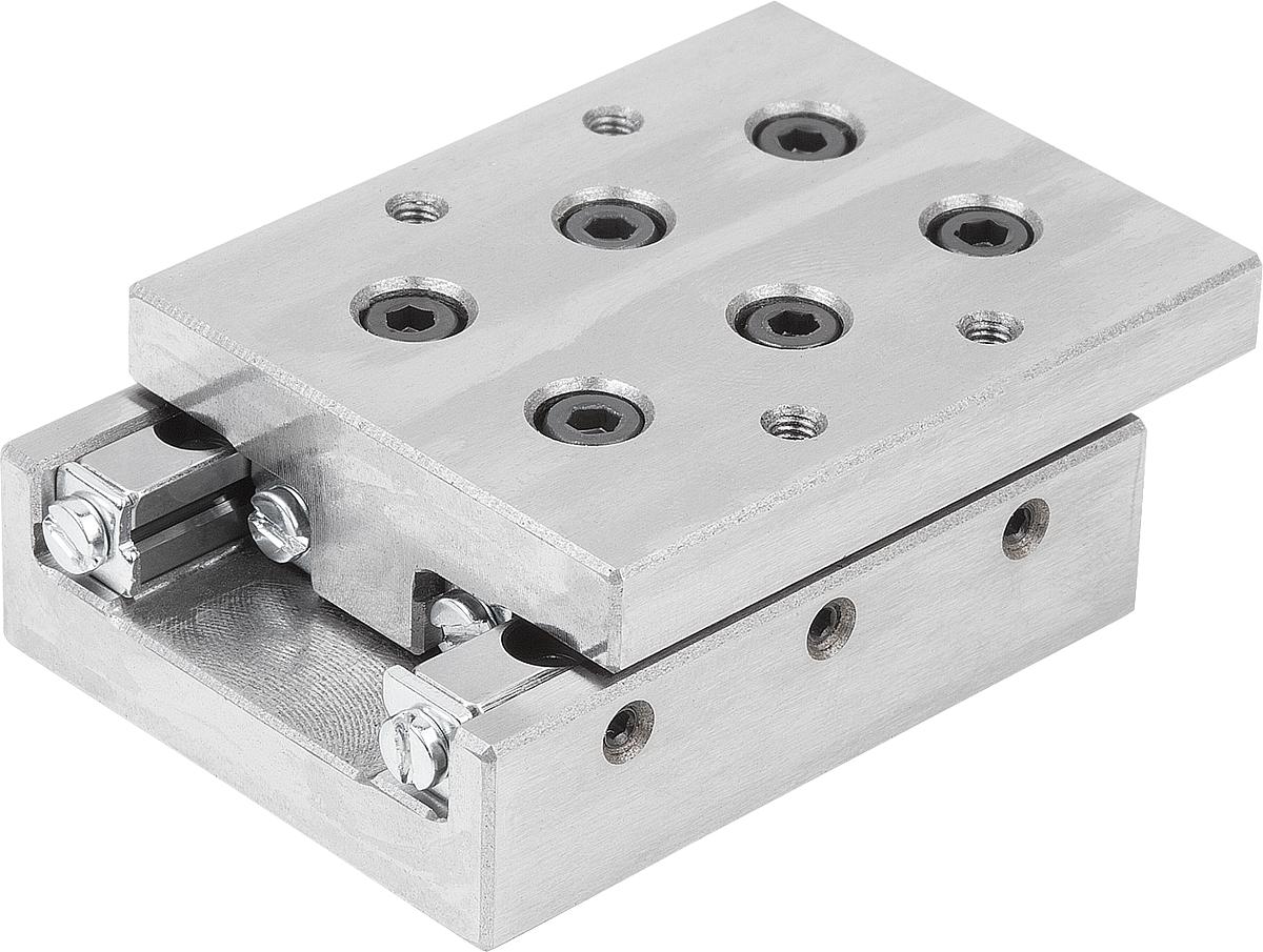 Norelem 21034-040050 PRÄZISIONS SCHLITTENFÜHRUNG, ROLLENGELAGERT, B=40, L=50 - 21034-040050 PRAEZISIONS SCHLITTENFUEHRUNG - ROLLENGELAGERT - B 40 - L 50