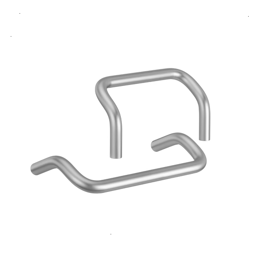 Leschhorn SWEA-12-120-A4 Bügelgriffe, abgewinkelt, Rund Edelstahl Ø12,  A 120, seewasserbeständig 1.4404, mattglänzend eletropoliert - EA-12 Buegelgriffe - abgewinkelt aus Rund-Edelstahl - seewasserbestaendig 1-4404