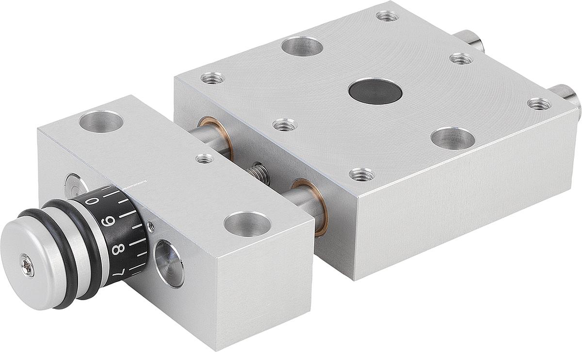 Norelem 21100-08 POSITIONIERTISCH KURZ, - 21100-08 POSITIONIERTISCH KURZ